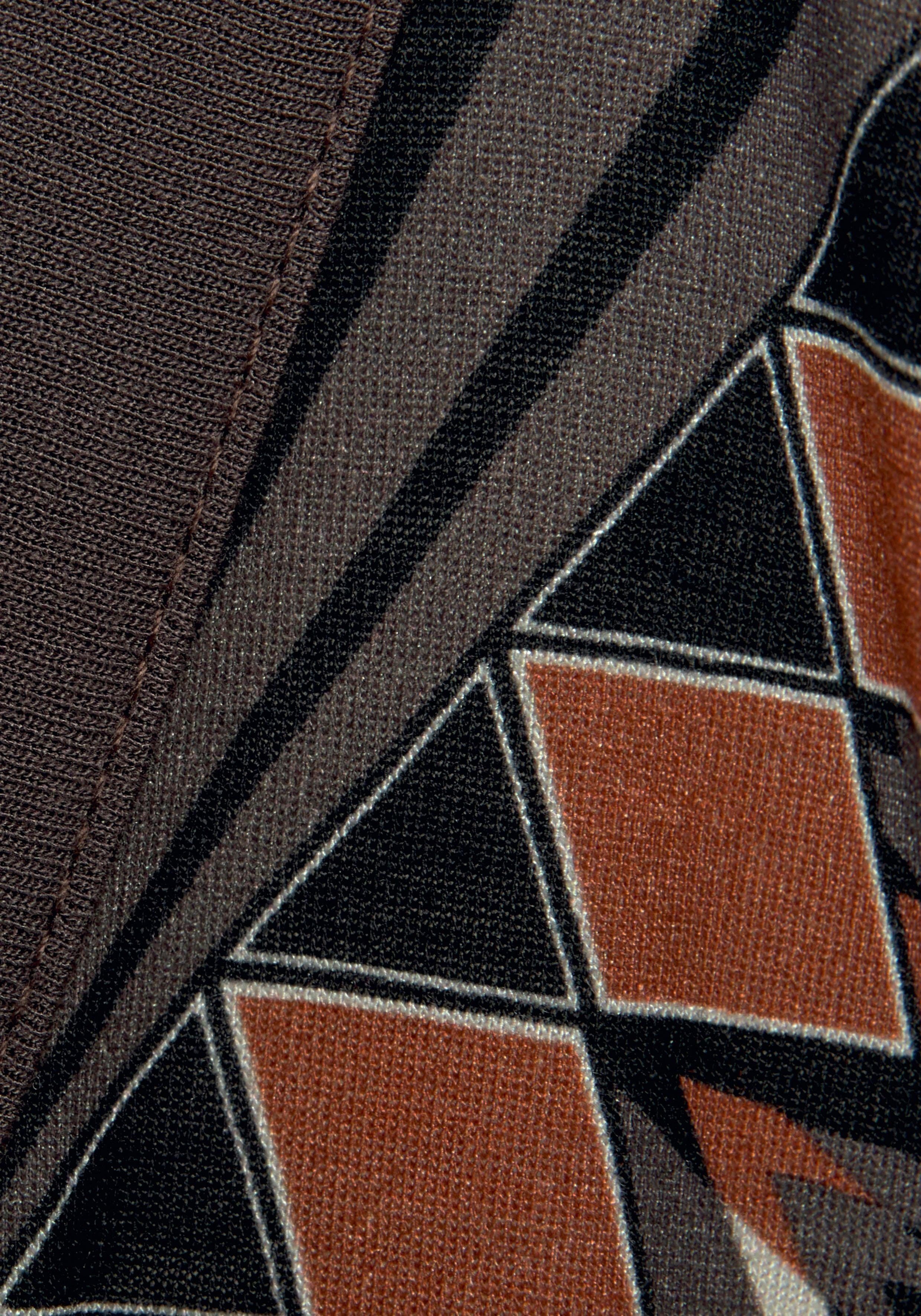 LASCANA Kimono, Kurzform, Viskose, Gürtel, mit Bindegürtel