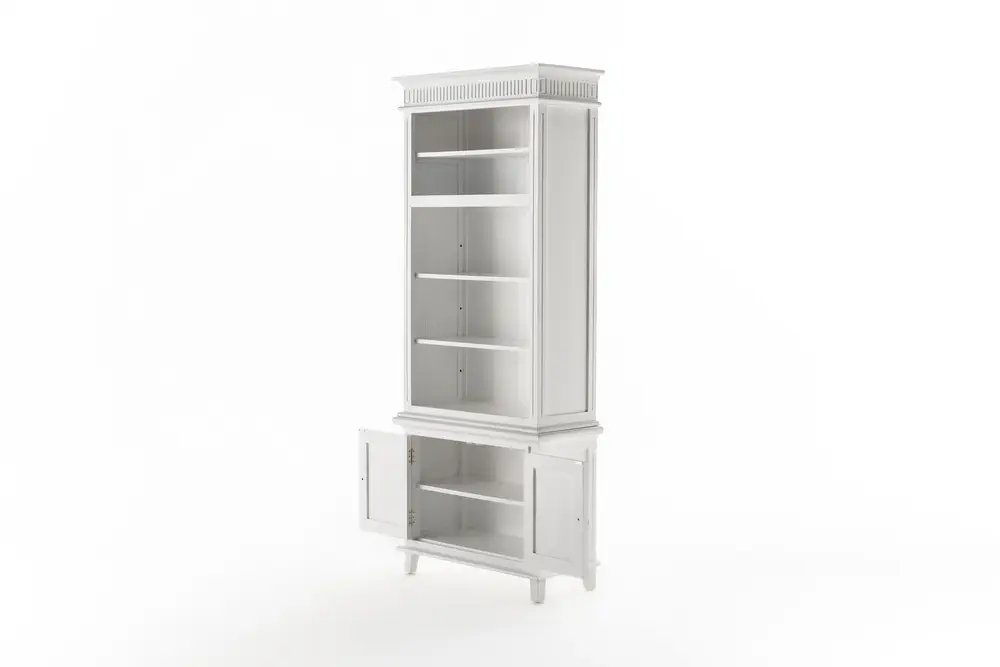 Novasolo Küchenbuffet Skansen Verstellbare Regale, Single-Bay Hutch Kabinett
