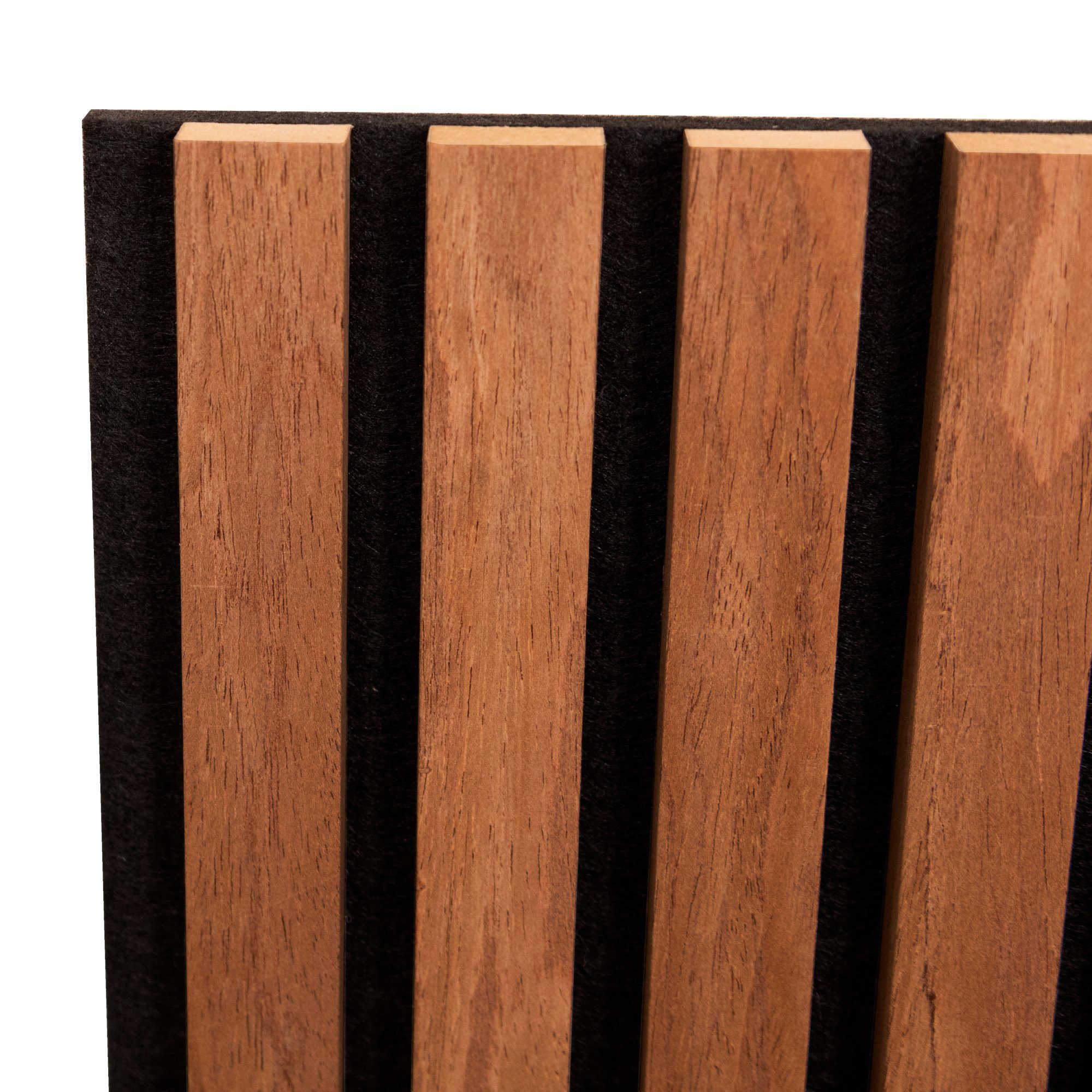 neu.holz 3D Wandpaneel, (Set, 8-tlg) Vang Akustik Wandpaneel Teak 5,76m²