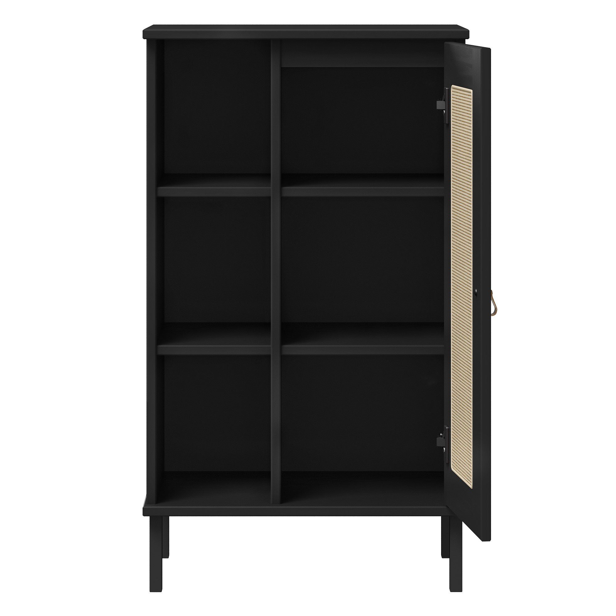 Woodroom Regal Valencia, Kiefer massiv lackiert, BxHxT 52x90x32 cm