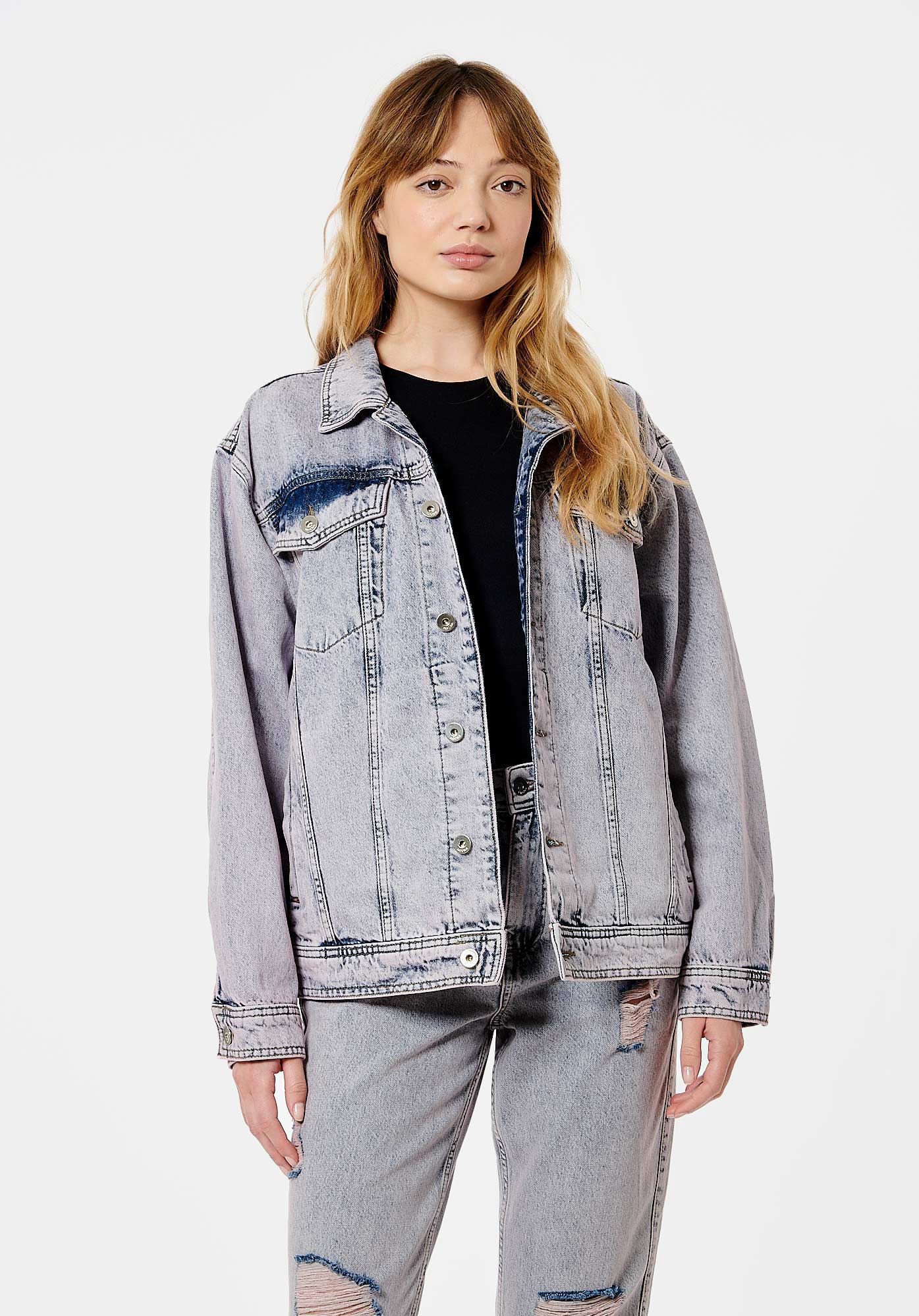 BUDDY  Veste en jean Femme en 100% coton