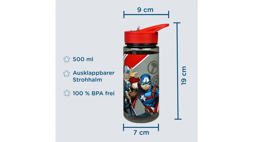Scooli - AERO Trinkflasche Avengers