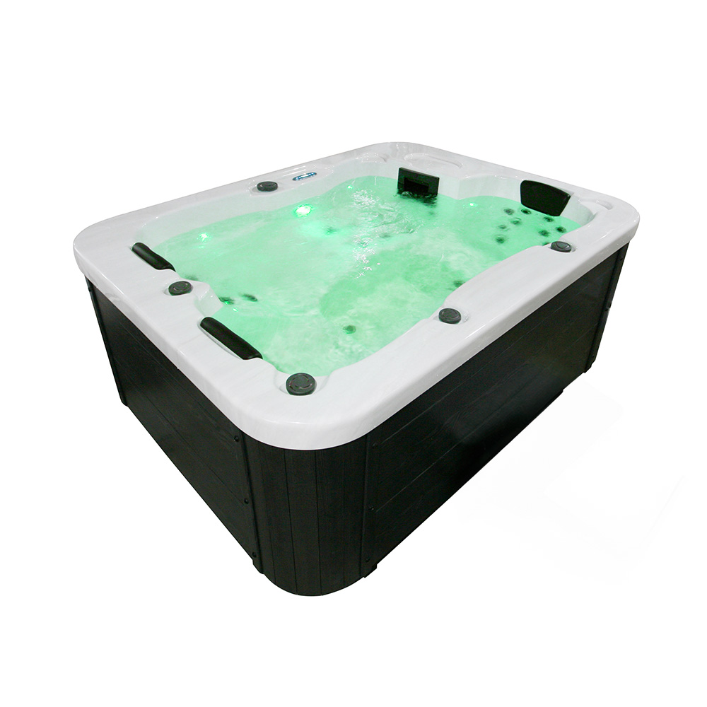 Home Deluxe Outdoor Whirlpool WHITE MARBLE PURE