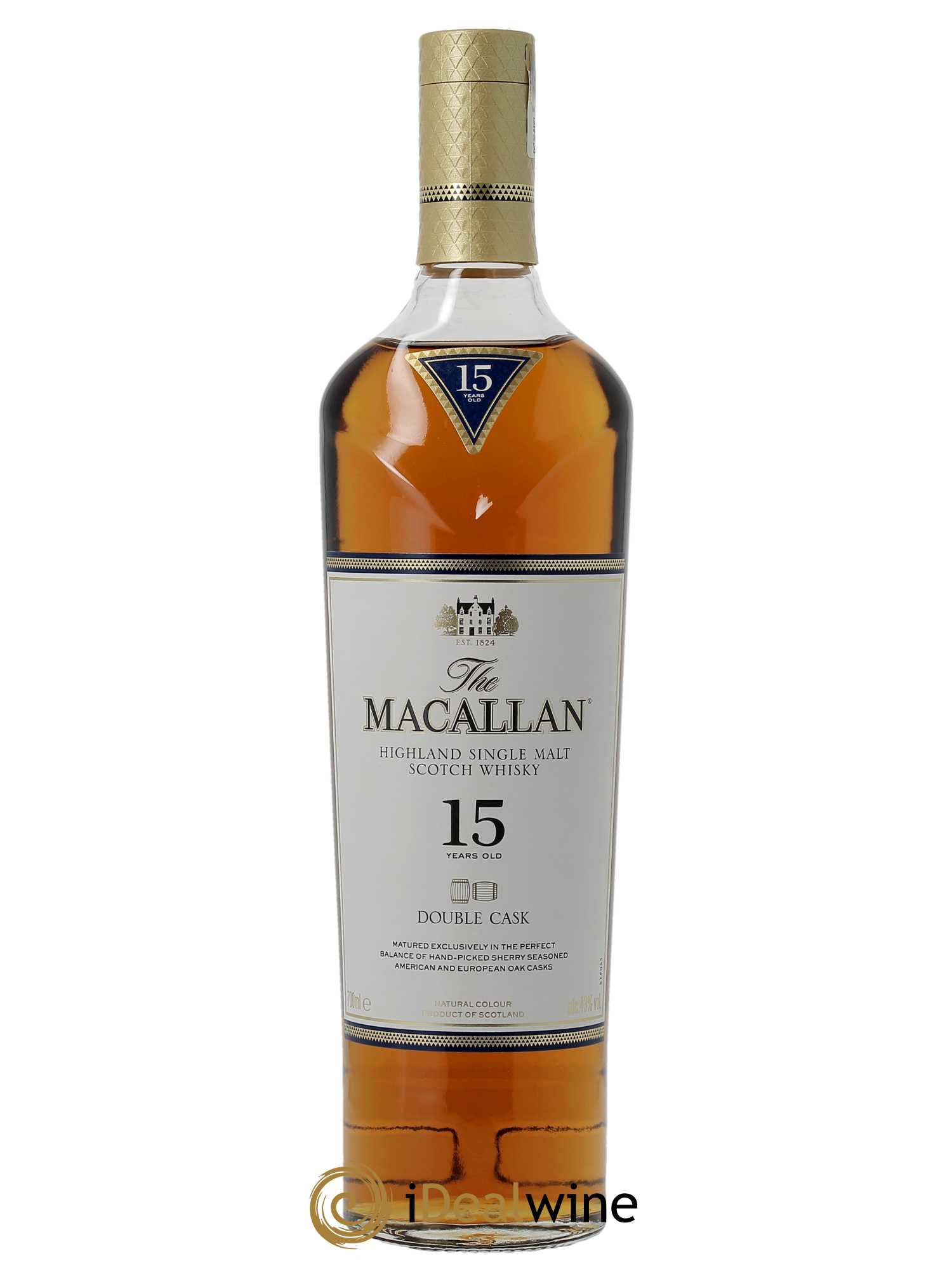 Whisky Macallan (The) 15 years Double Cask   - Lot de 1 Bouteille