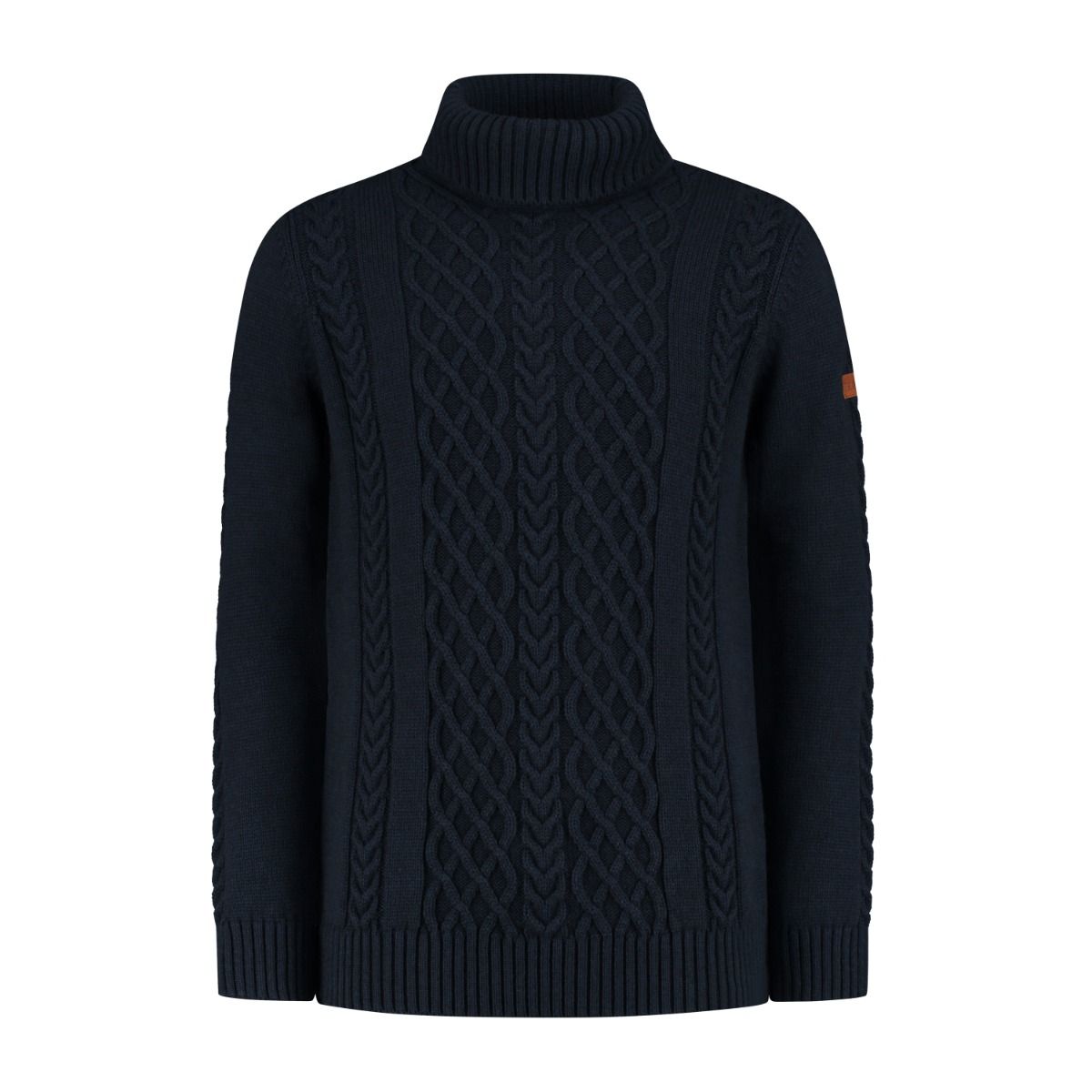 Travelin' Coll Oulu marineblaue Herren Pullover