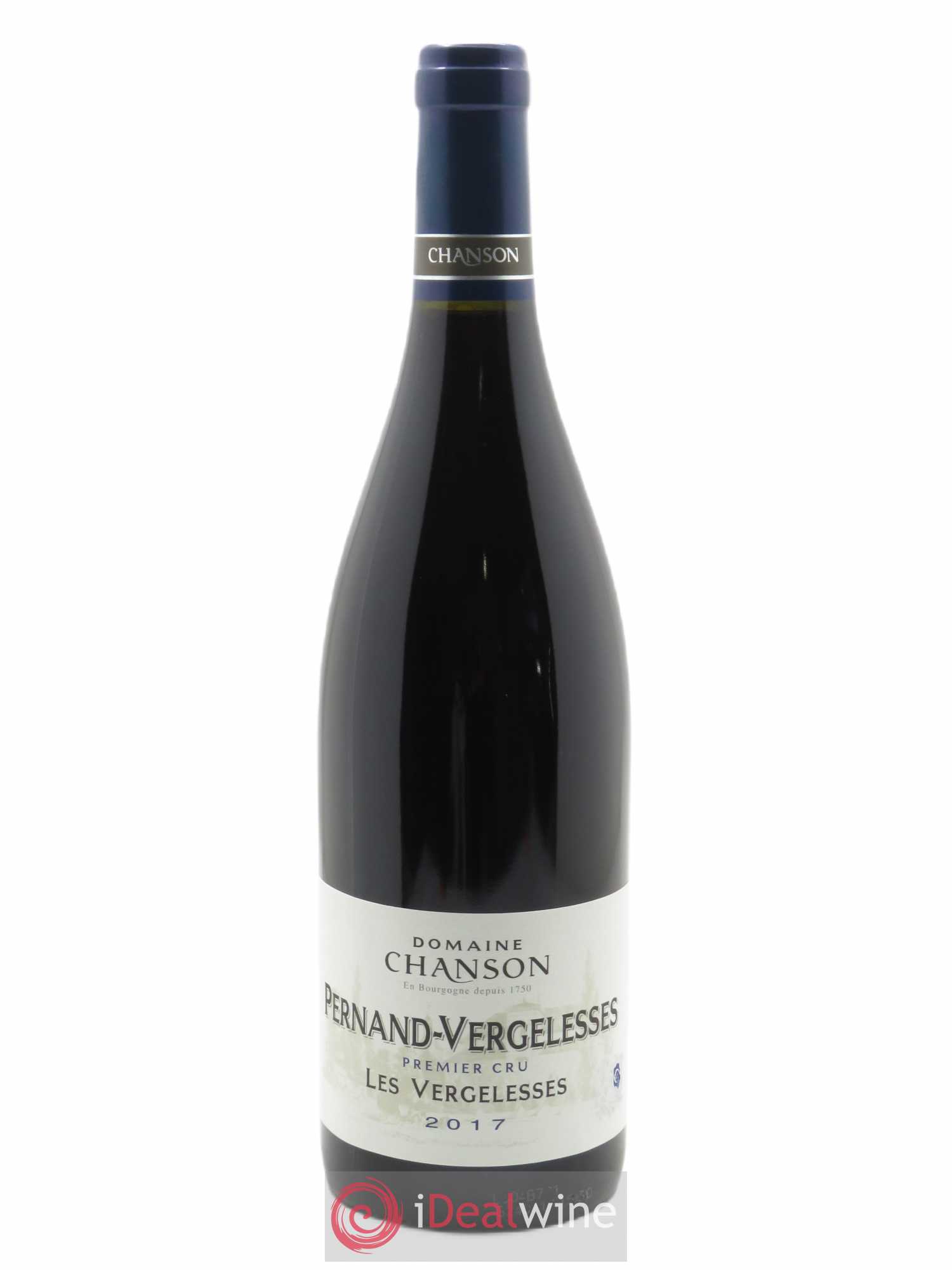 Pernand-Vergelesses 1er Cru Les Vergelesses Chanson (Domaine)  2017 - Lot de 1 Bouteille