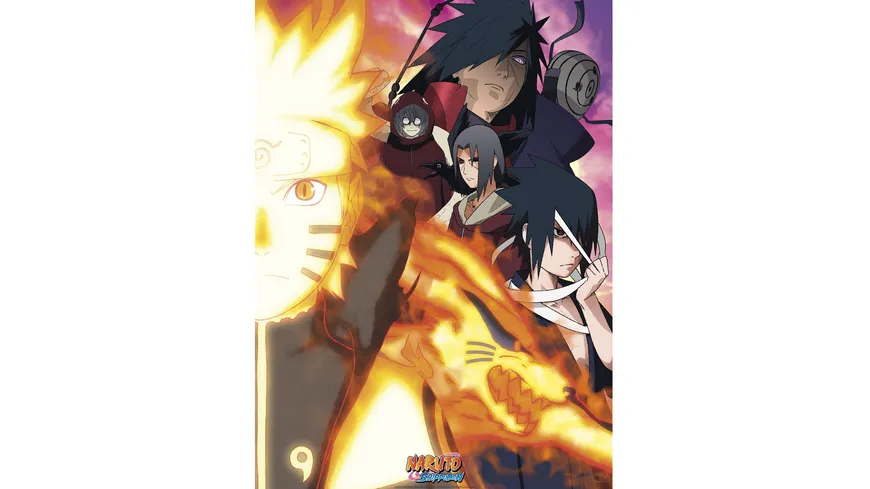 NARUTO SHIPPUDEN 2er Set Chibi Poster Groups