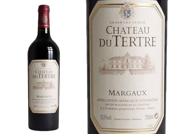 Château du Tertre 2012 Bordeaux Margaux