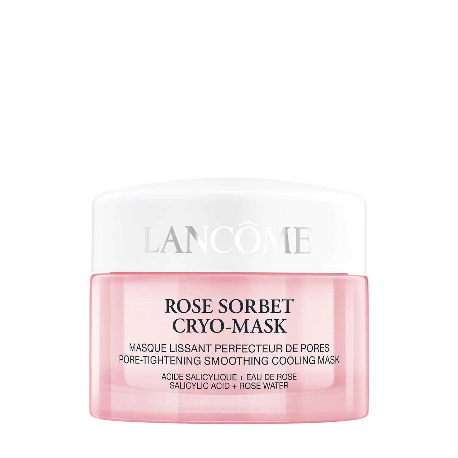 Rozensorbet Cryo-Mask - Hydraterend gezichtsmasker, verhelderend gezichtsmasker, voor een perfecte huid