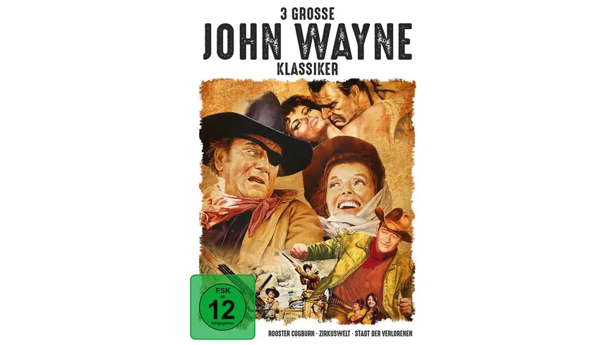 3 große John-Wayne-Klassiker  [3 DVDs]