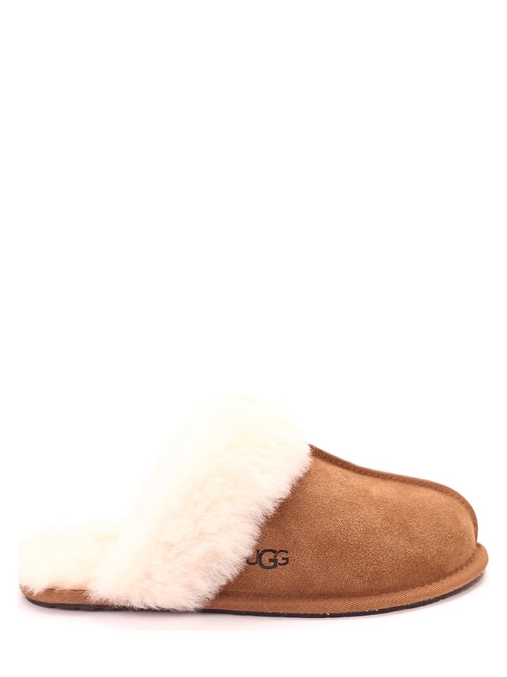 UGG Leder-Hausschuhe 