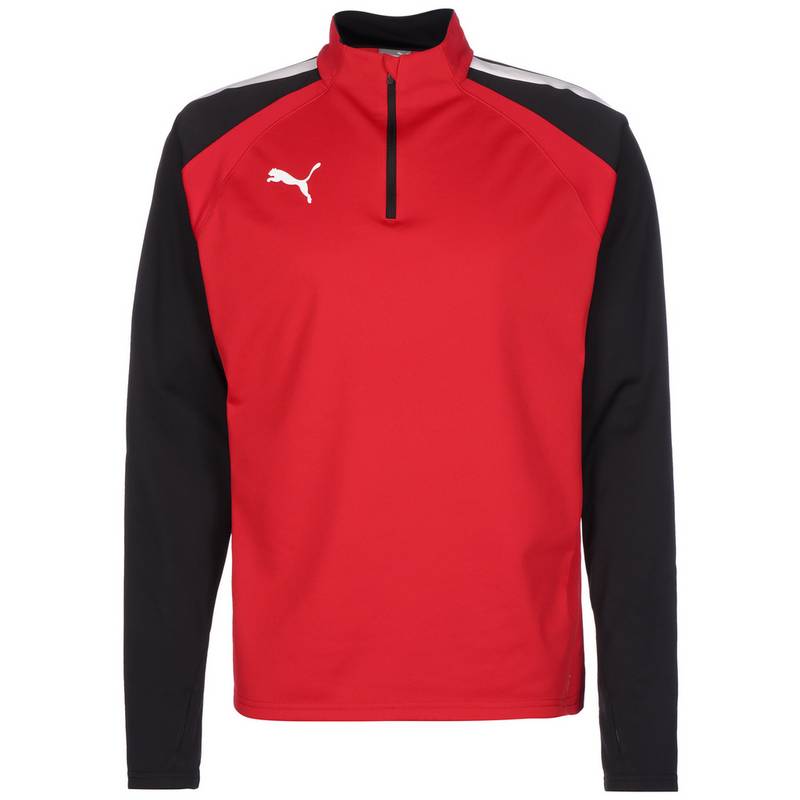 PUMA TeamLIGA 1/4 Zip Funktionssweatshirt Herren