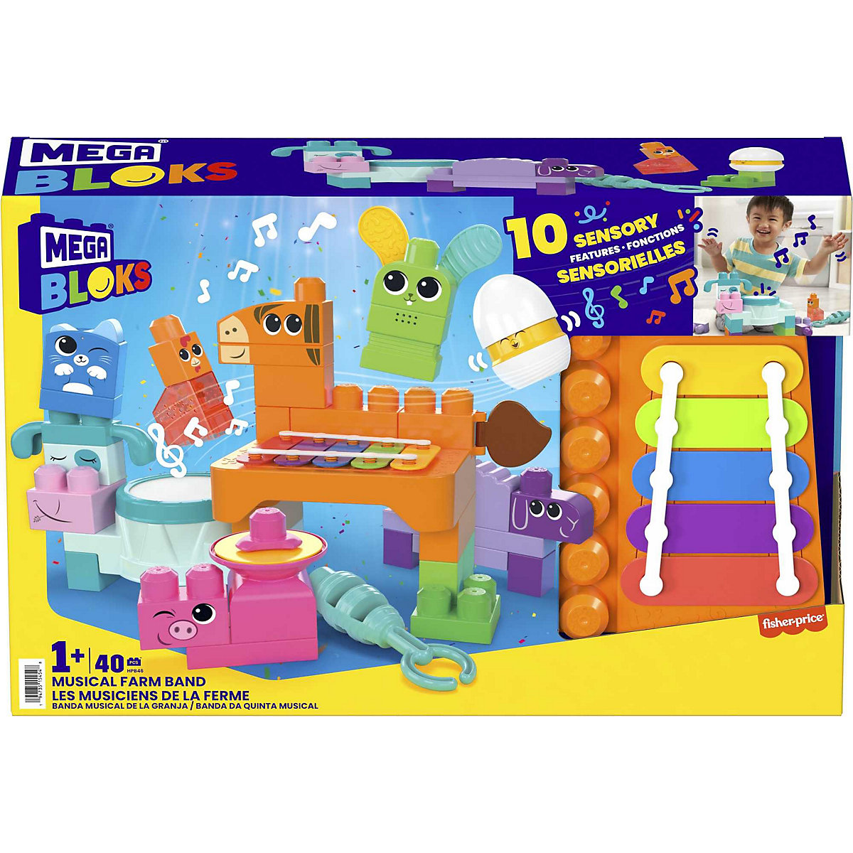 MEGA BLOKS Musikspaß Bauernhoftiere