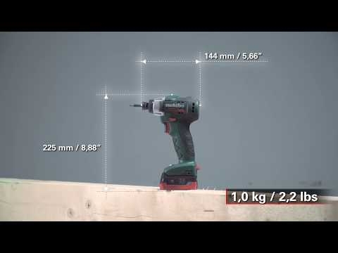 Metabo 601114840 PowerMaxx SSD 12 Akumulatorski udarni odvijač 12 V bez baterija i punjača u metaboxu