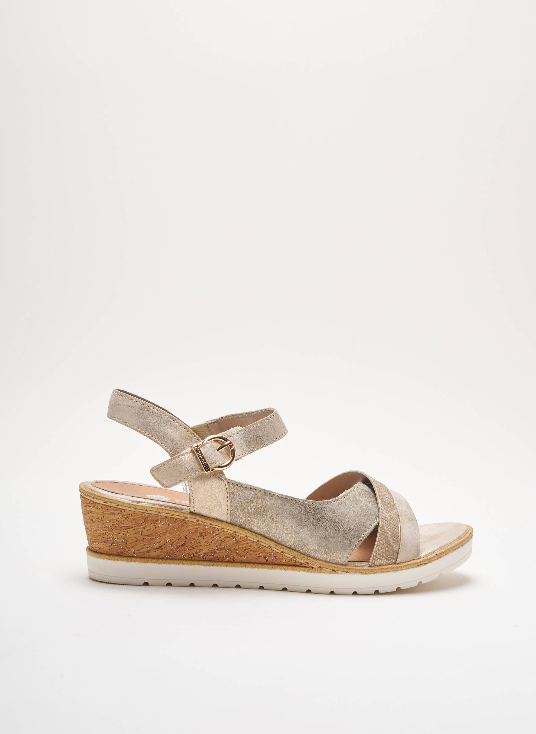 Remonte Sandales Nu Pieds Femme couleur beige