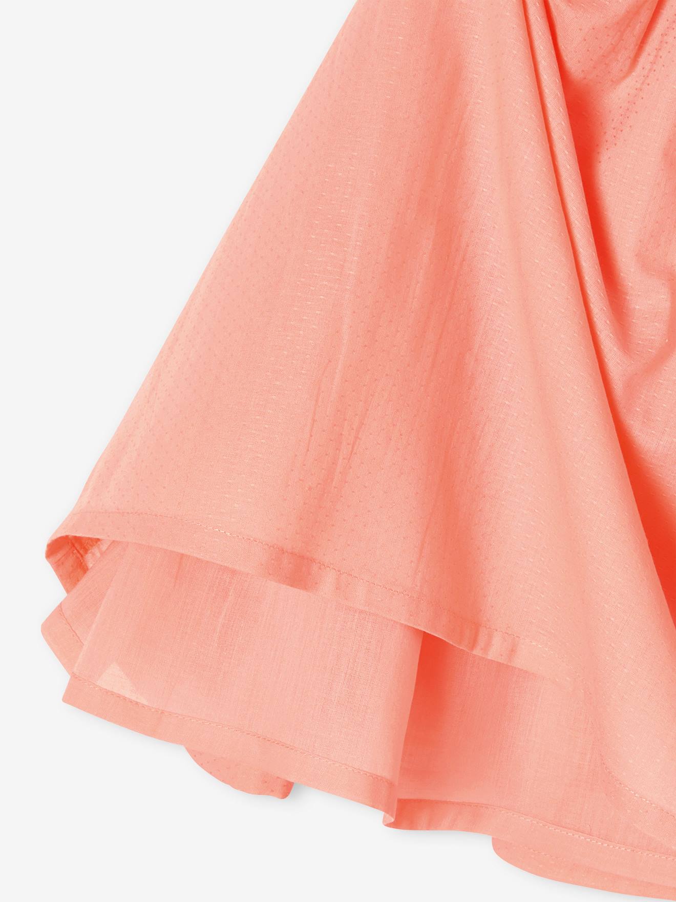 Vertbaudet Festliches Mädchen Kleid - koralle