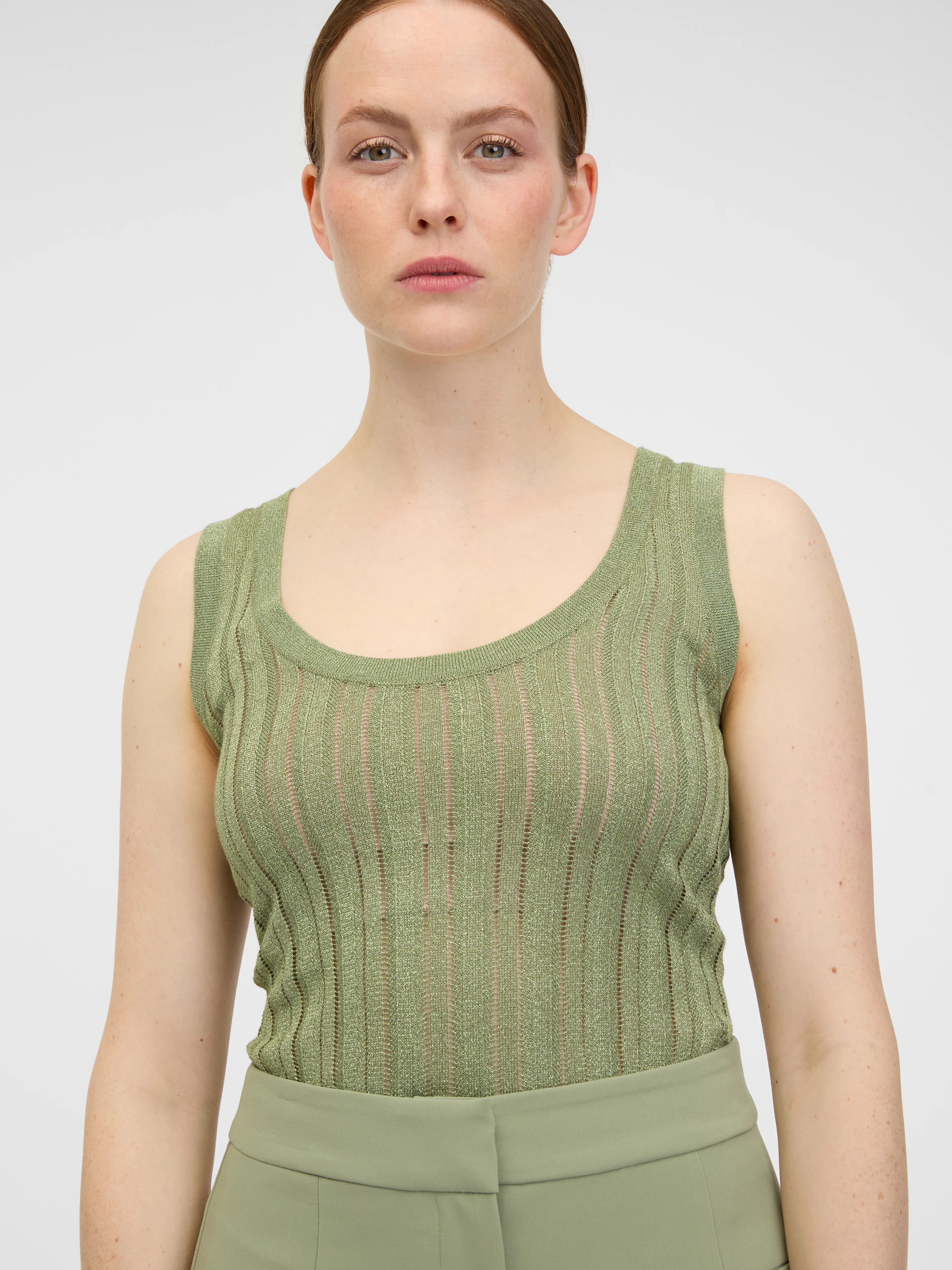 Khaki Damen-Top ORSAY