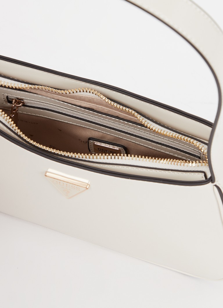 Borsa a tracolla GUESS Arnela con finitura verniciata e logo