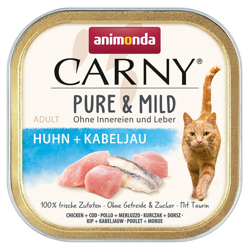 Sparpaket animonda Carny Adult Pure & Mild 64 x 100 g | bitiba %