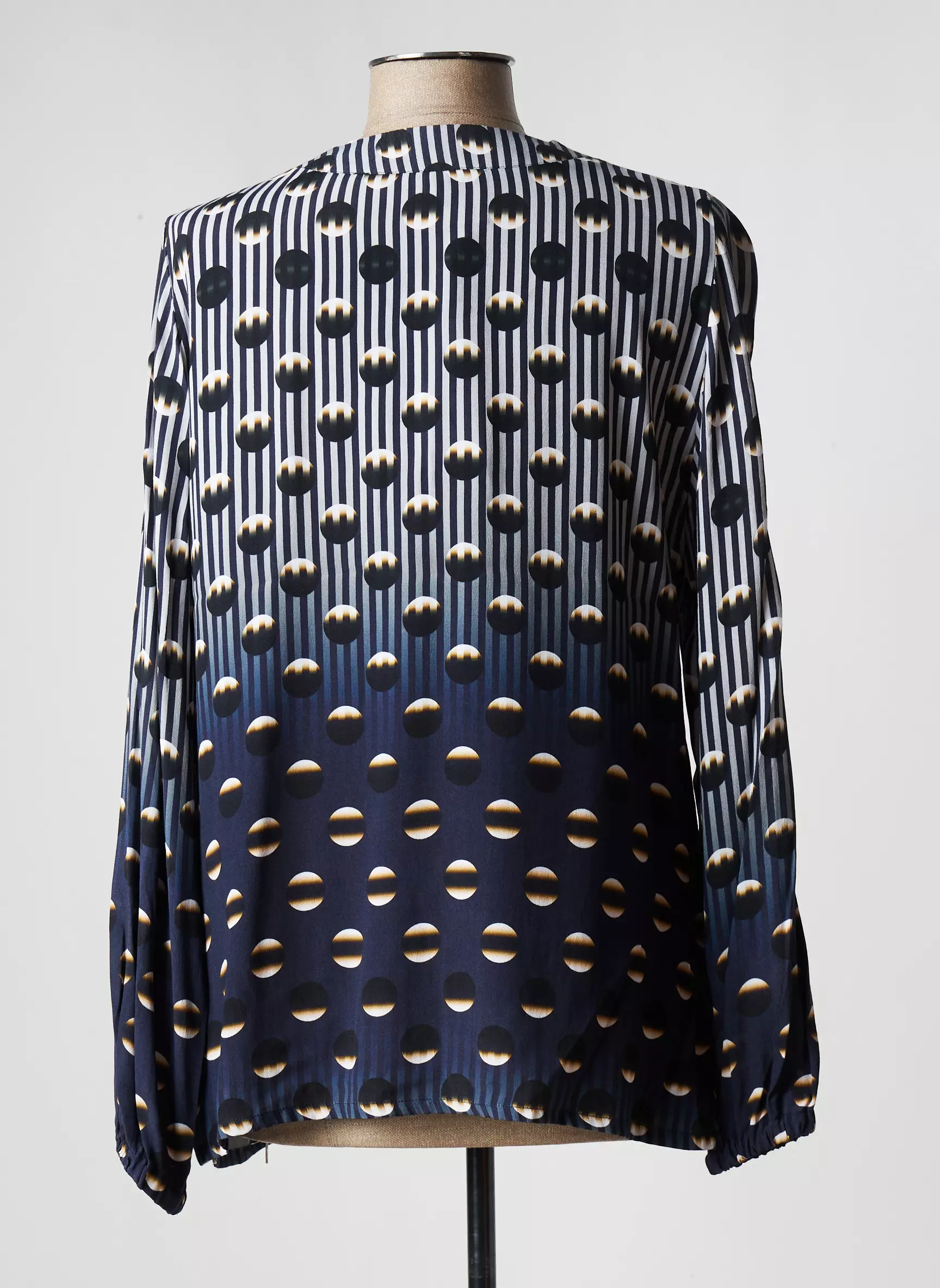 France Rivoire Blouses Femme couleur bleu