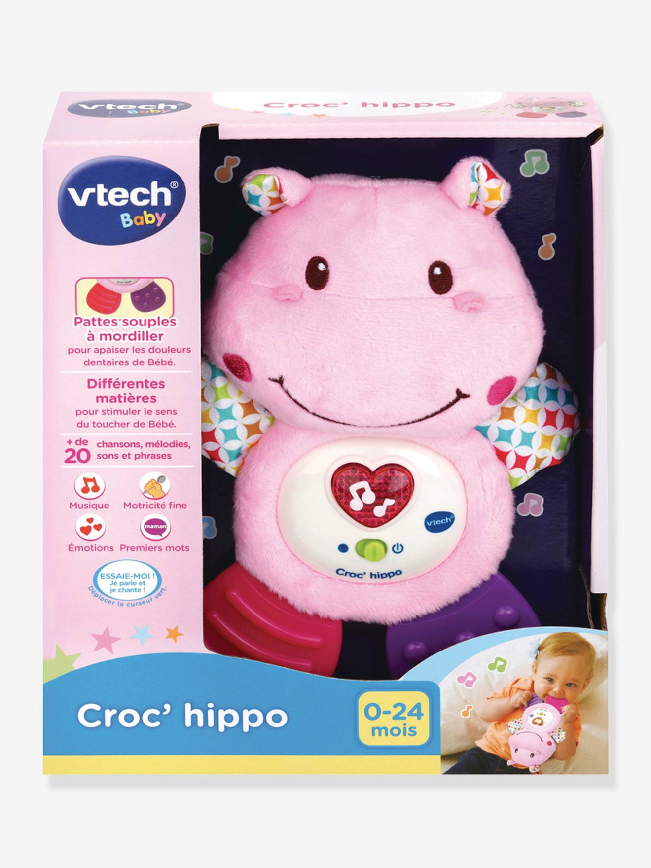 Croc’hippo VTECH rose