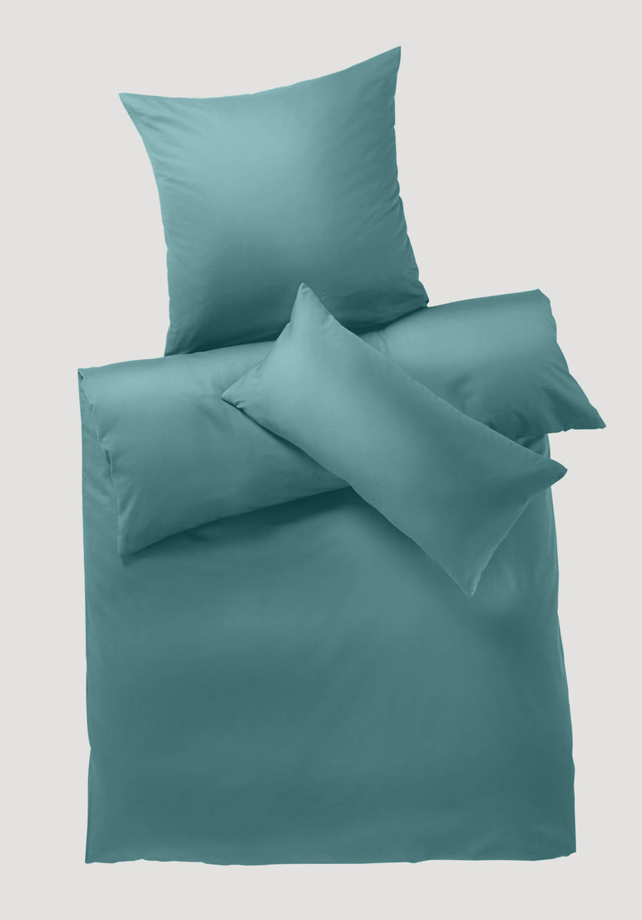 Satin Bettwäsche-Set aus reiner Bio-Baumwolle