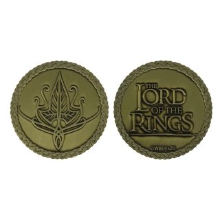 Herr der Ringe Medaille Elven Limited Edition