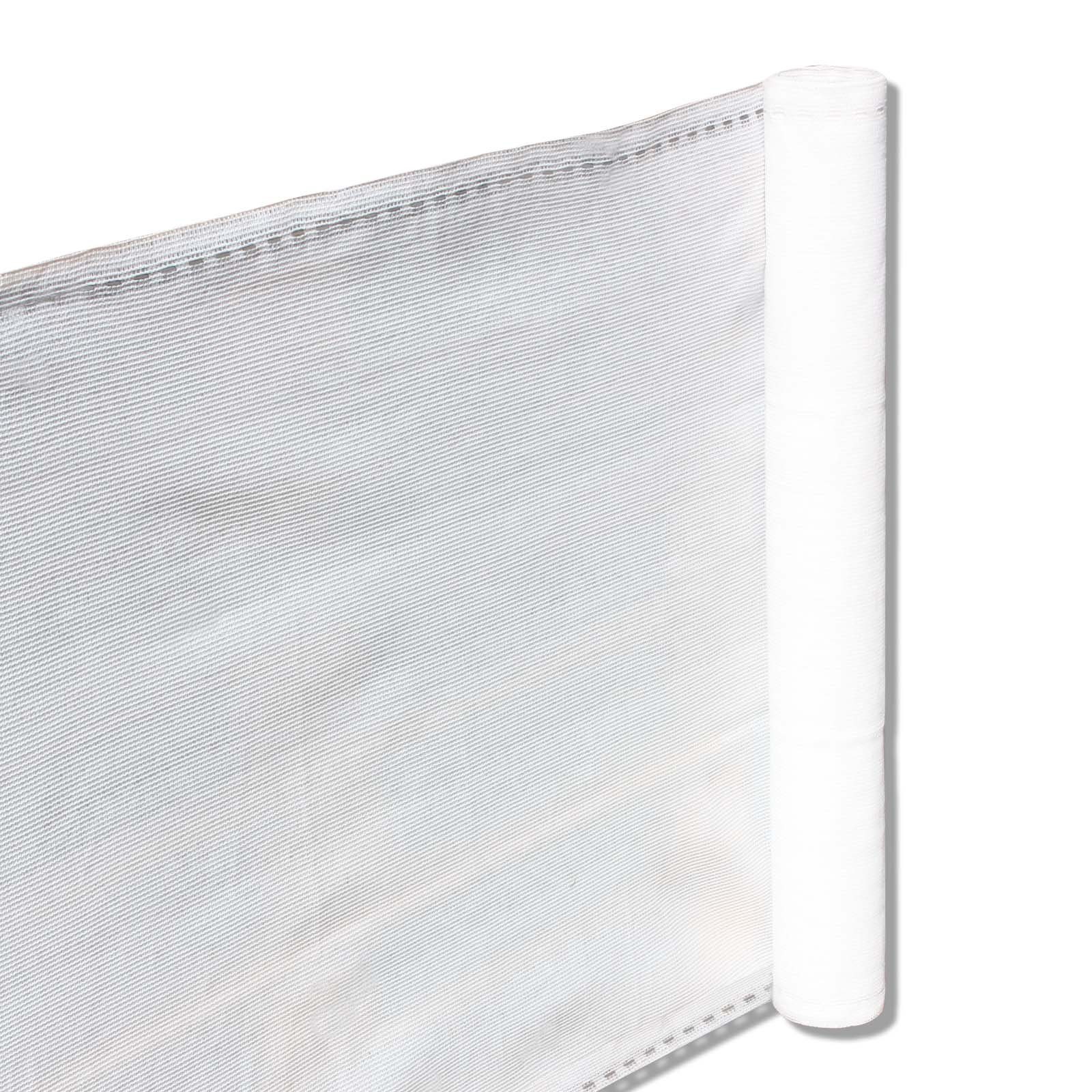NYVI Balkonsichtschutz Balkon Sichtschutz ViewCover 90x500 cm - Ohne Bohren & Wetterfest HDPE (1-St) Balkonbespannung, Sichtschutz & Windschutz für Balkon, Terrasse, Zaun