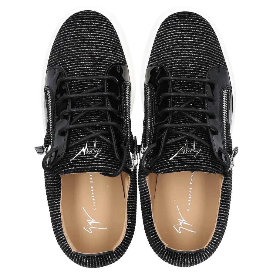 Giuseppe Zanotti - Sneaker low FRANKIE Lackleder - schwarz