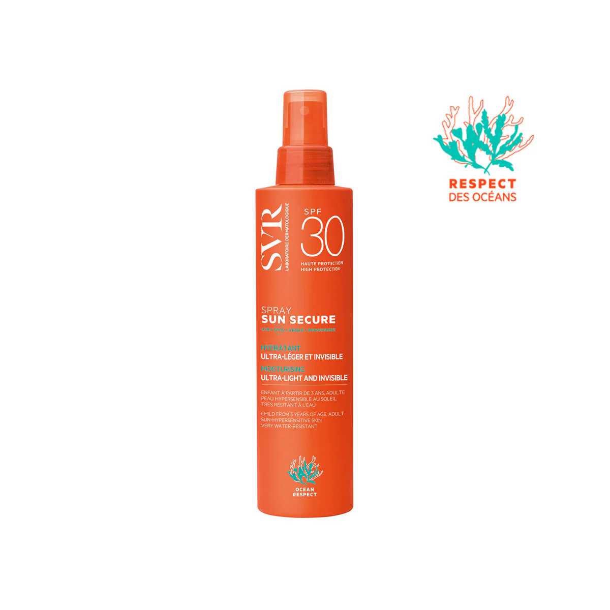 Sun Secure Spray SPF30 - Magas védelemmel ellátott testápoló naptej.