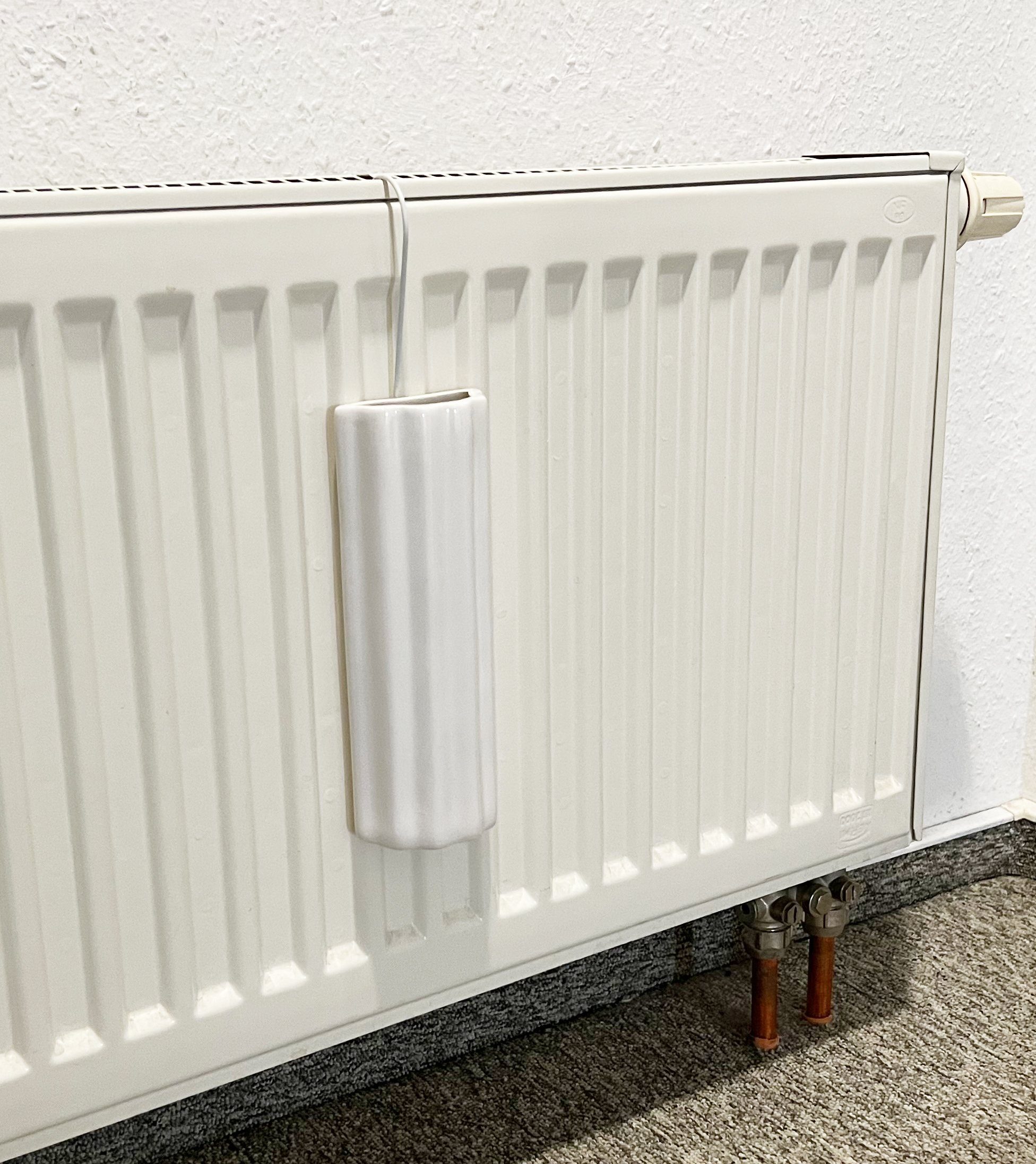 ADOB Luftbefeuchter 3 er Set Heizkörper Luftbefeuchter aus Keramik, inkl. Haken zum Aufhängen an jedem üblichen Heizkörper