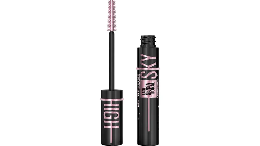 MAYBELLINE NEW YORK Mascara Lash Sensational Sky High 1 - Tiefschwarz