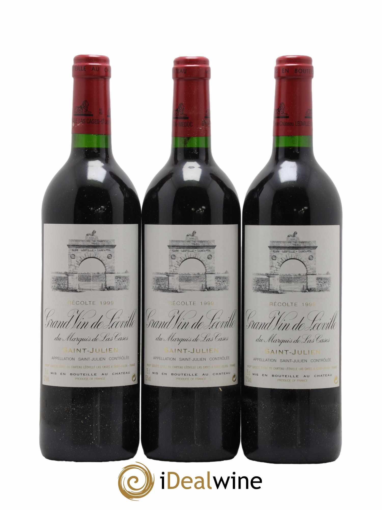 Château Léoville Las Cases 2ème Grand Cru Classé  1999 - Lot de 12 Bouteilles