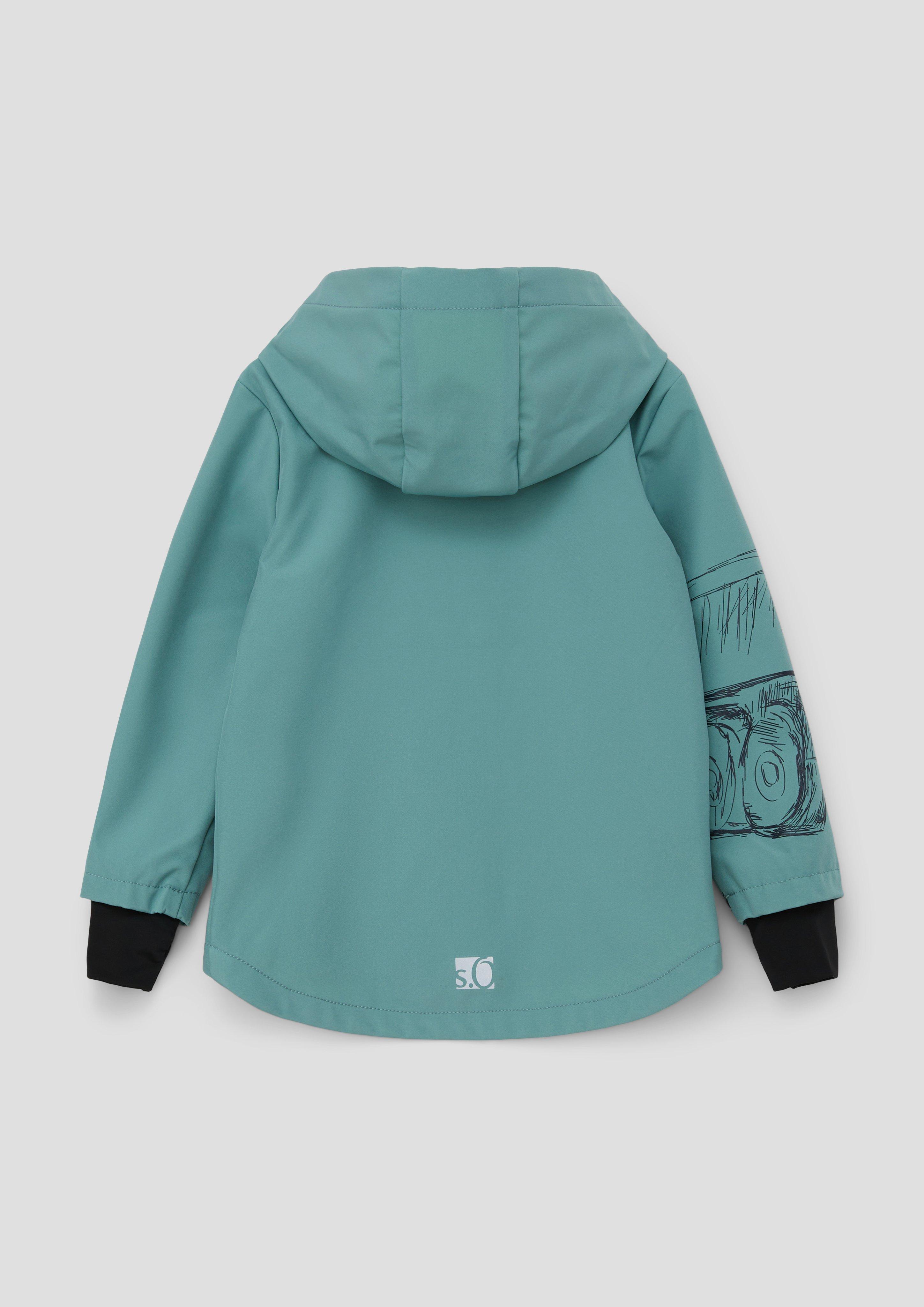 Softshelljacke mit Jerseyfutter  2140436-6554