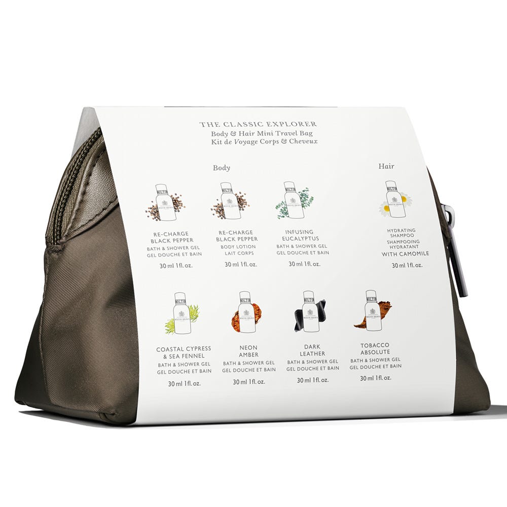 Molton Brown The Classic Explorer Body & Hair Mini Travel Bag
