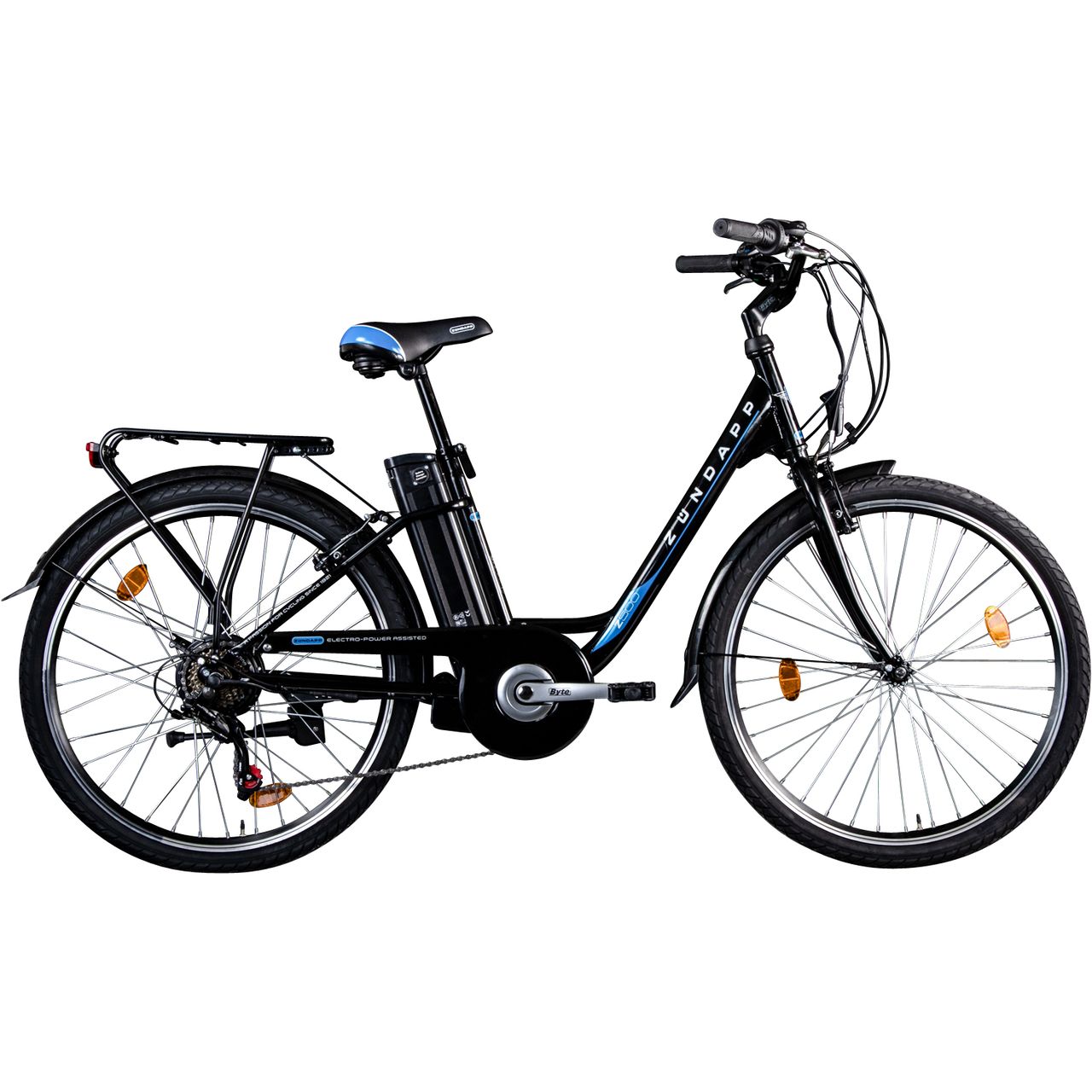 Zündapp Z500 26 Zoll E-Bike Citybike Pedelec Tiefeinsteiger Damenfahrrad Heckantrieb