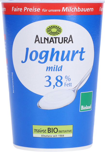 Alnatura Bio Joghurt Natur 3,8%