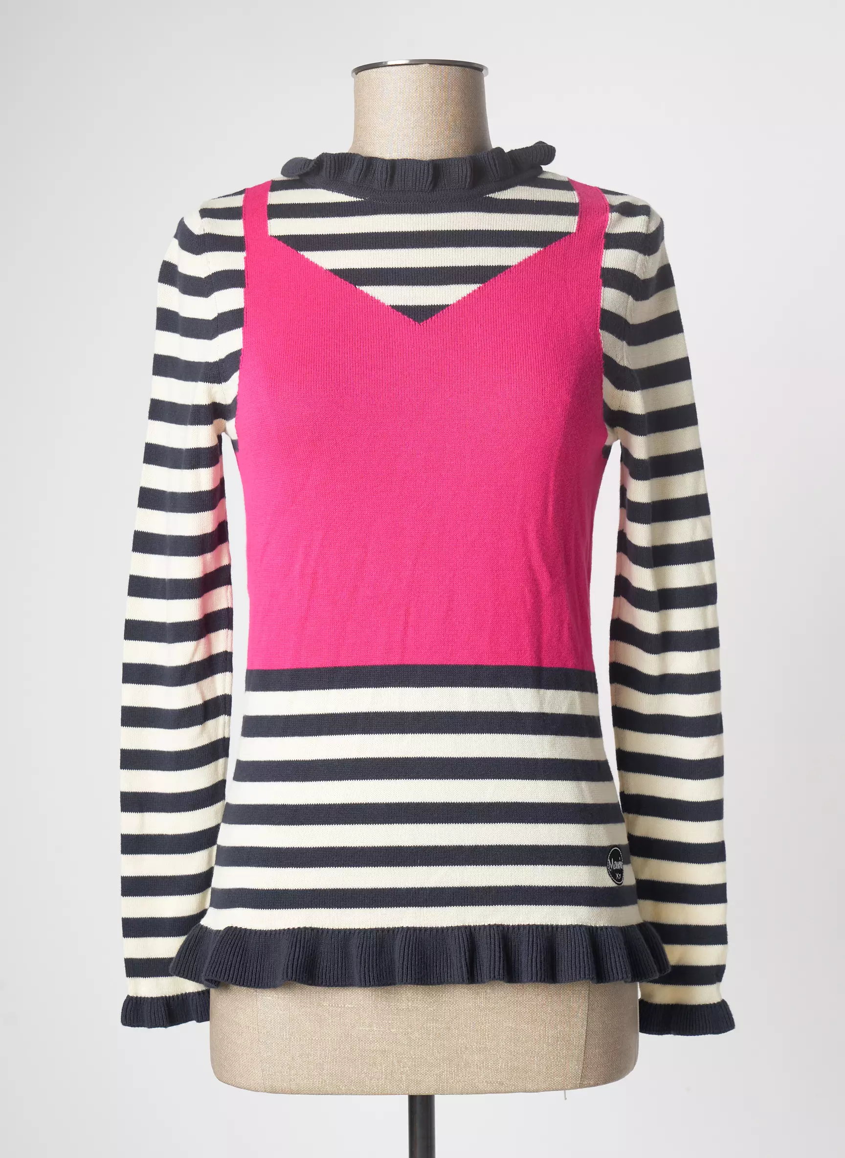 Maurice Tshirts Femme couleur bleu
