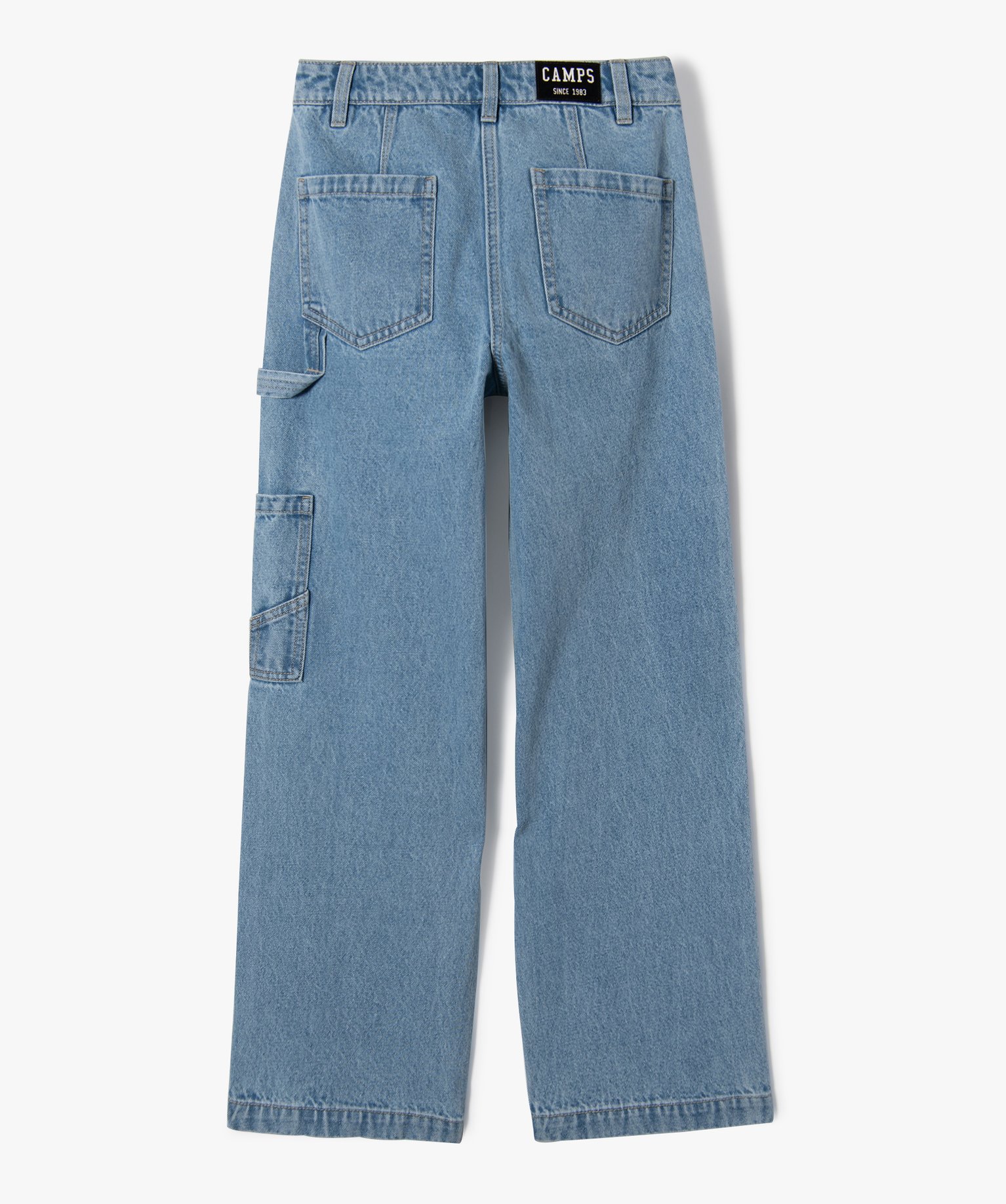 Jean fille coupe large - Camps United stone | GEMO
