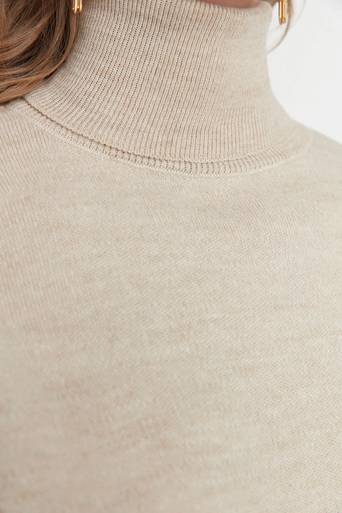 Trendyol Collection  Stein Basic Rollkragenpullover TWOAW21KZ0485