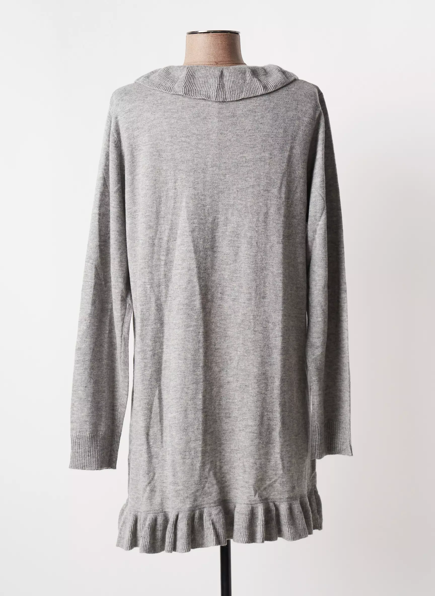 Soie Pour Soi Cardigans Femme couleur gris