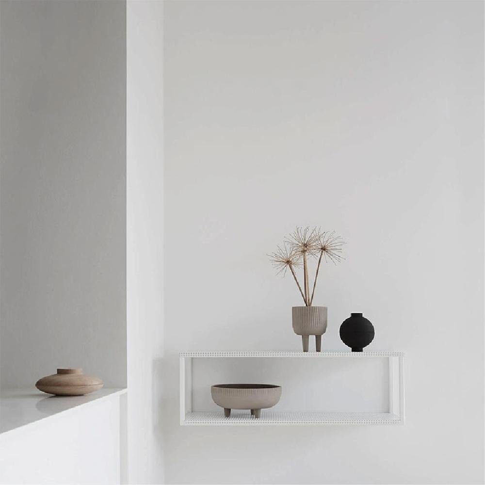 Kristina Dam Studio Blumentopf Schale Bowl Grau (Large)