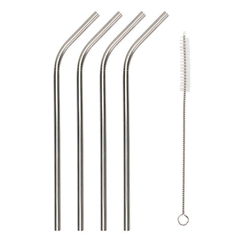 Cuisine Metallsugerør 4-pk Cuisine