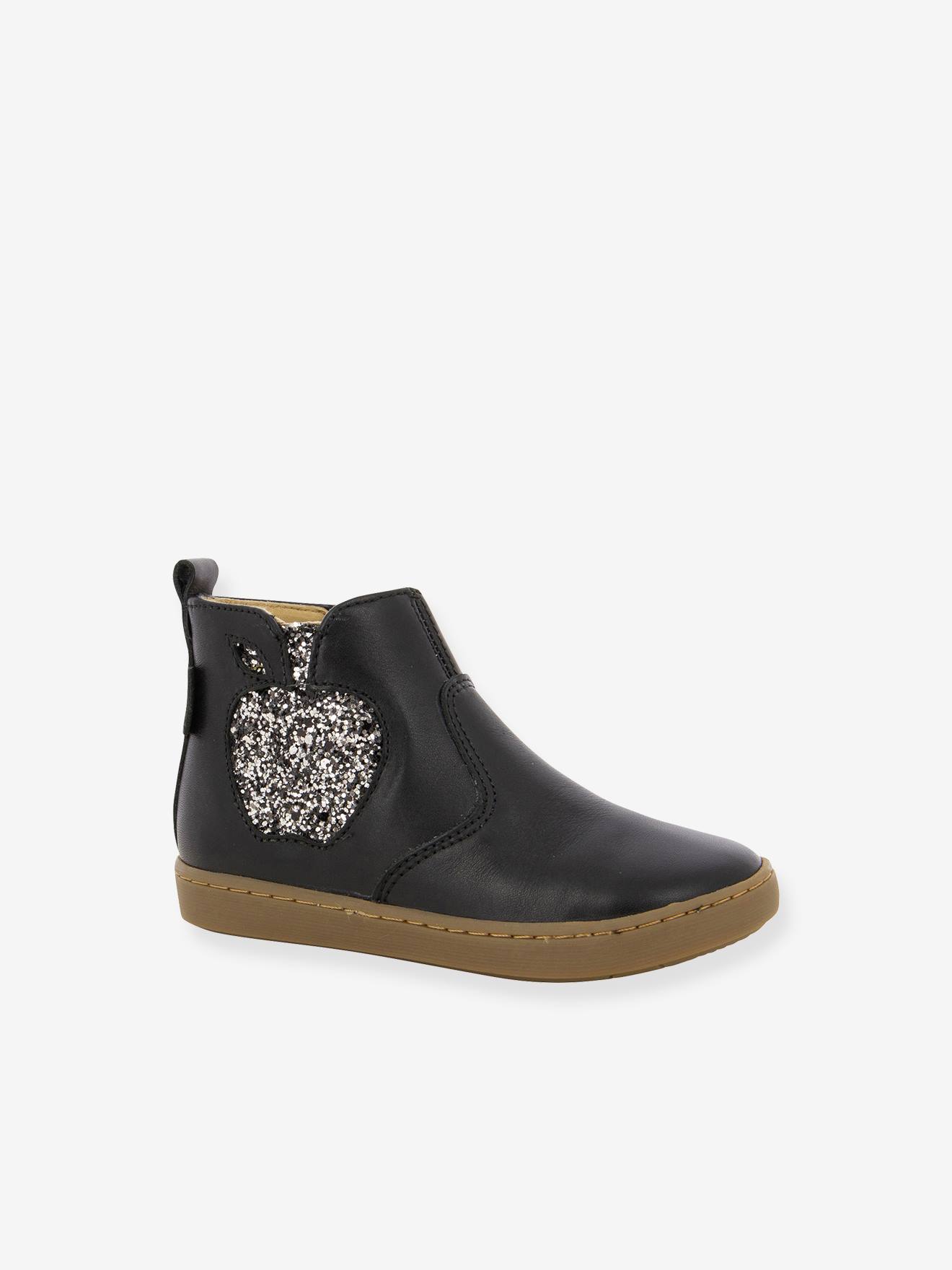 Boots enfant Play New Apple Nappa SHOO POM® noir