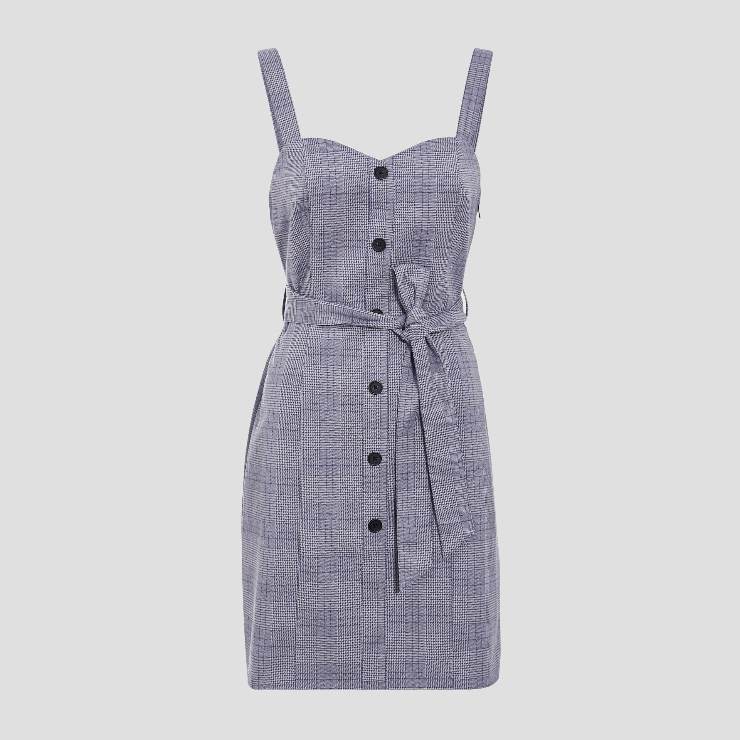 Robe droite ceinturée beige femme | Cache Cache