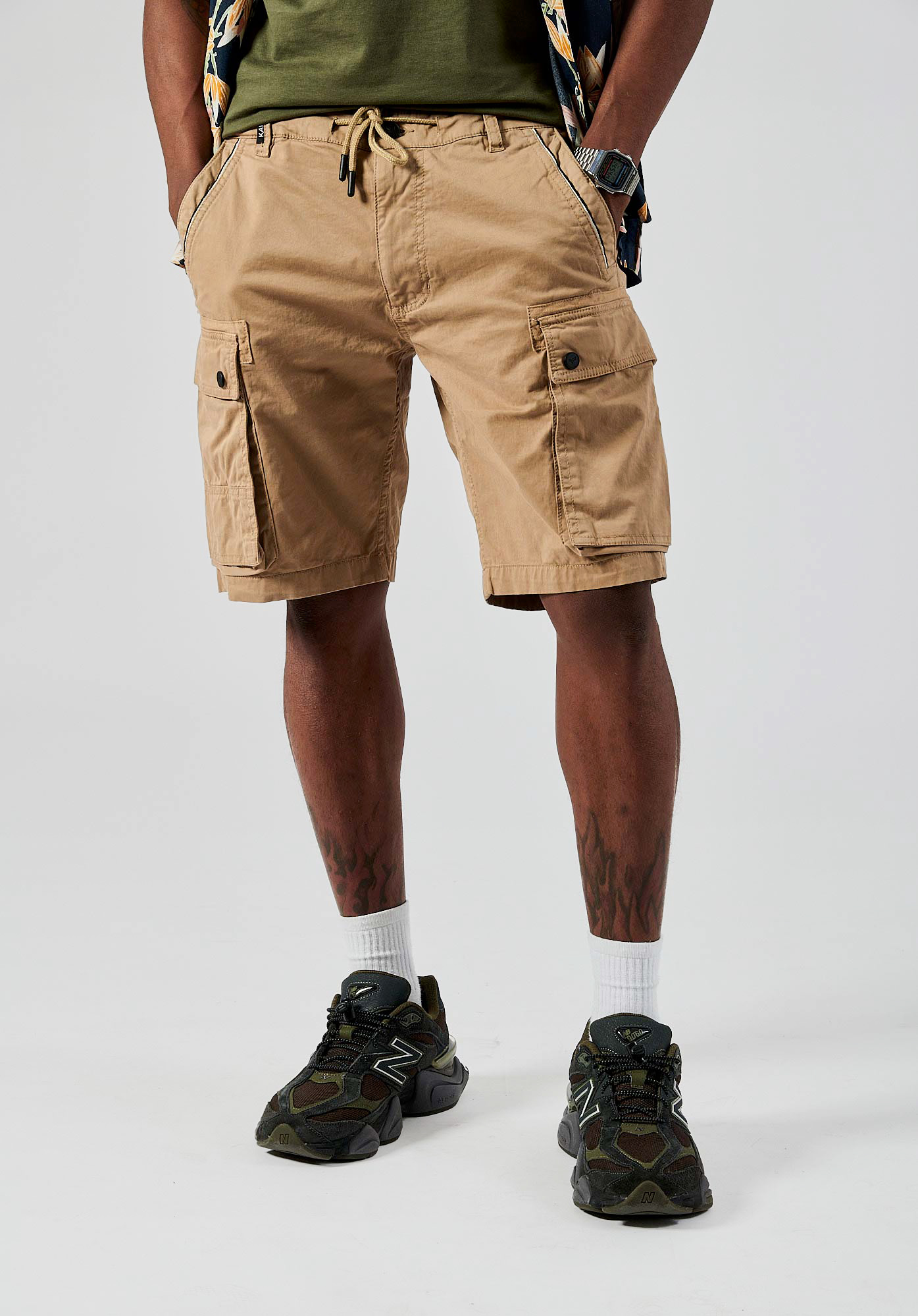TOSHI  Short beige homme