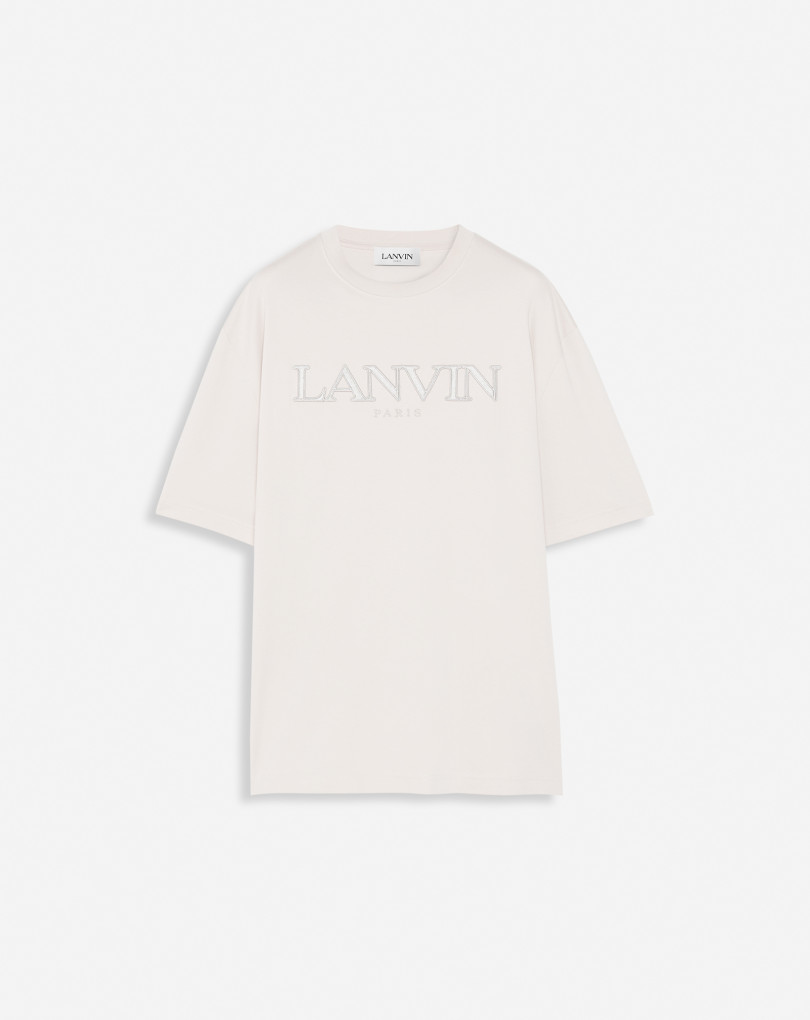 T-SHIRT CLASSIQUE BRODÉ LANVIN PARIS