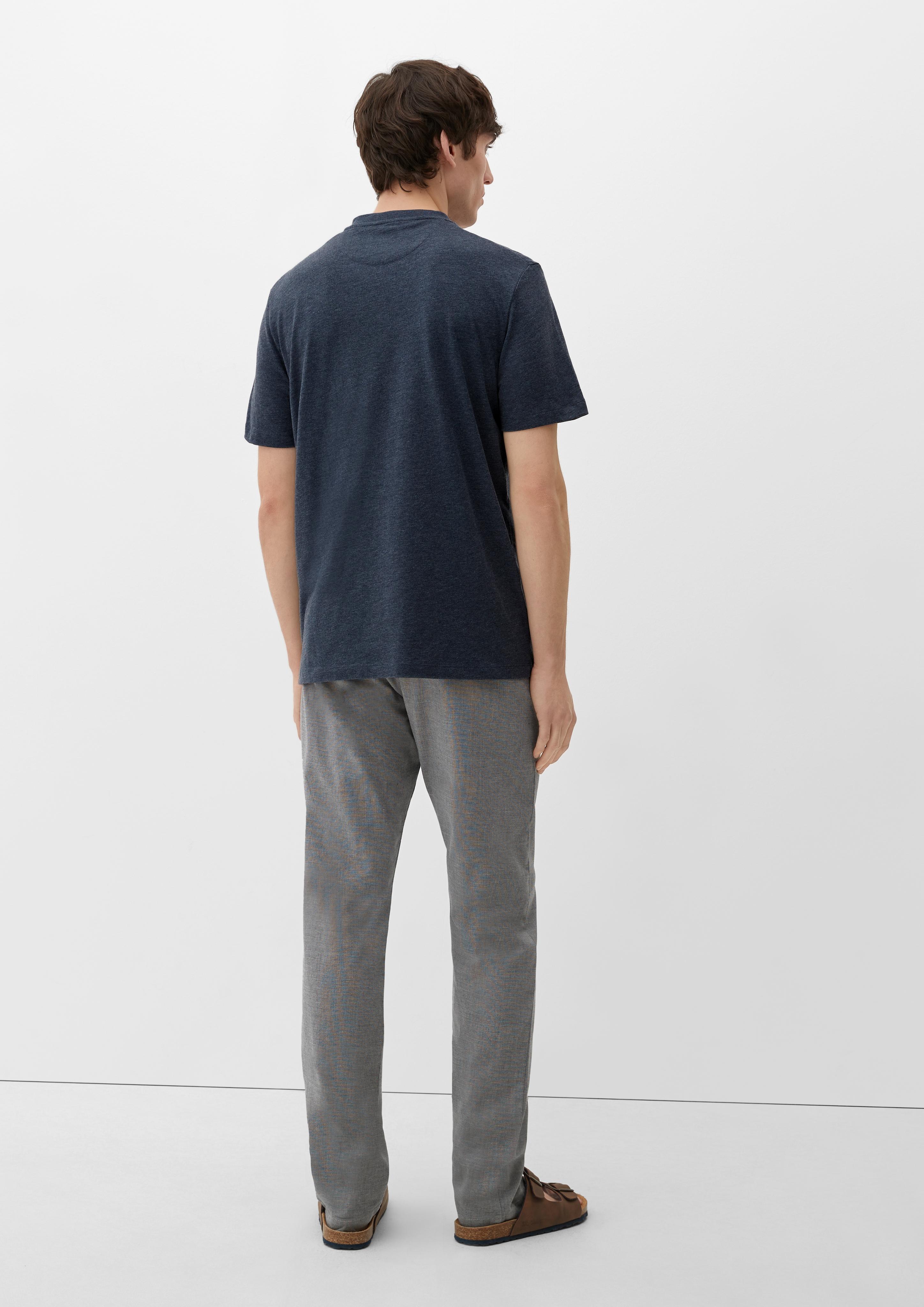 T-Shirt mit Henleyausschnitt  2132724-59W2