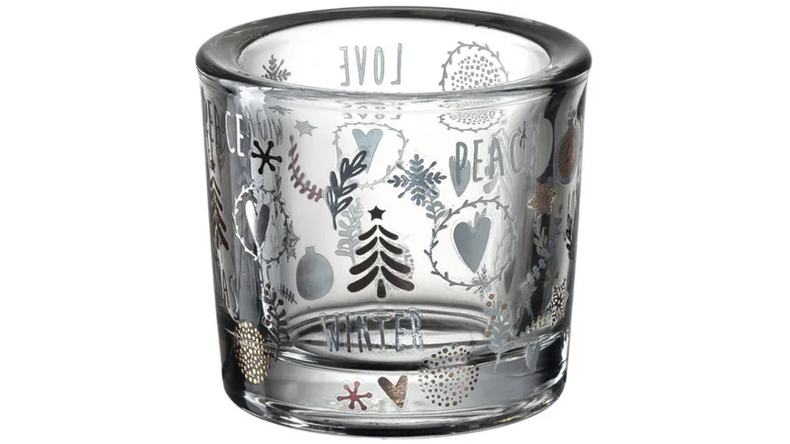 LEONARDO Tischlicht X-mas icons Neve