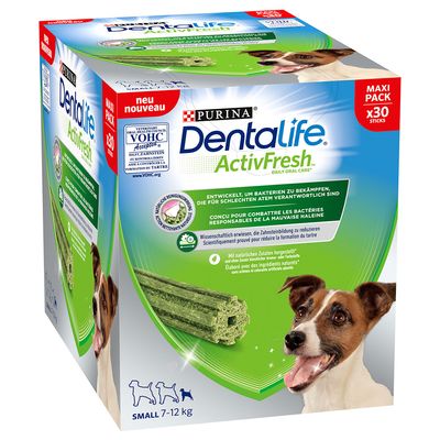 PURINA Dentalife Active Fresh Tägliche Zahnpflege-Snacks für kleine Hunde